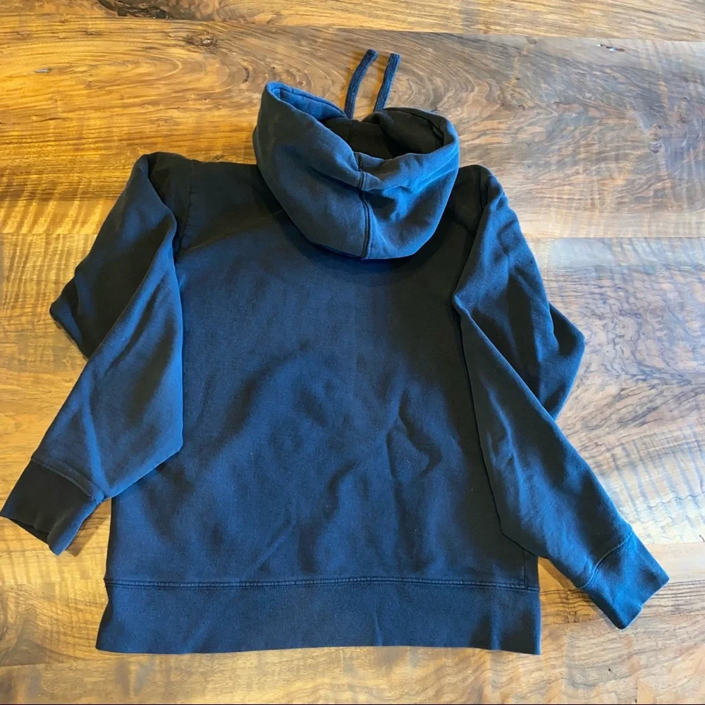 The North Face Half Dome Pullover Hoodie Sweatshirt Black Rainbow Graphic Logo